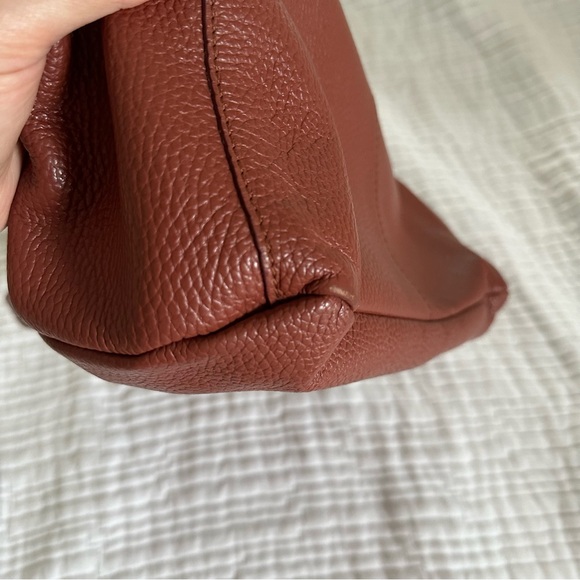 Genuine Leather Brown Tote - Picture 6 of 15